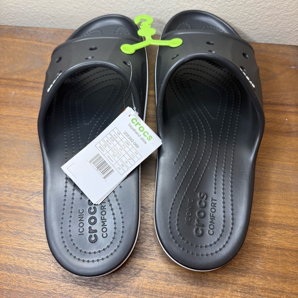 CROCS Men’s Bayaband Slide Sandals NWT - Picture 4 of 5